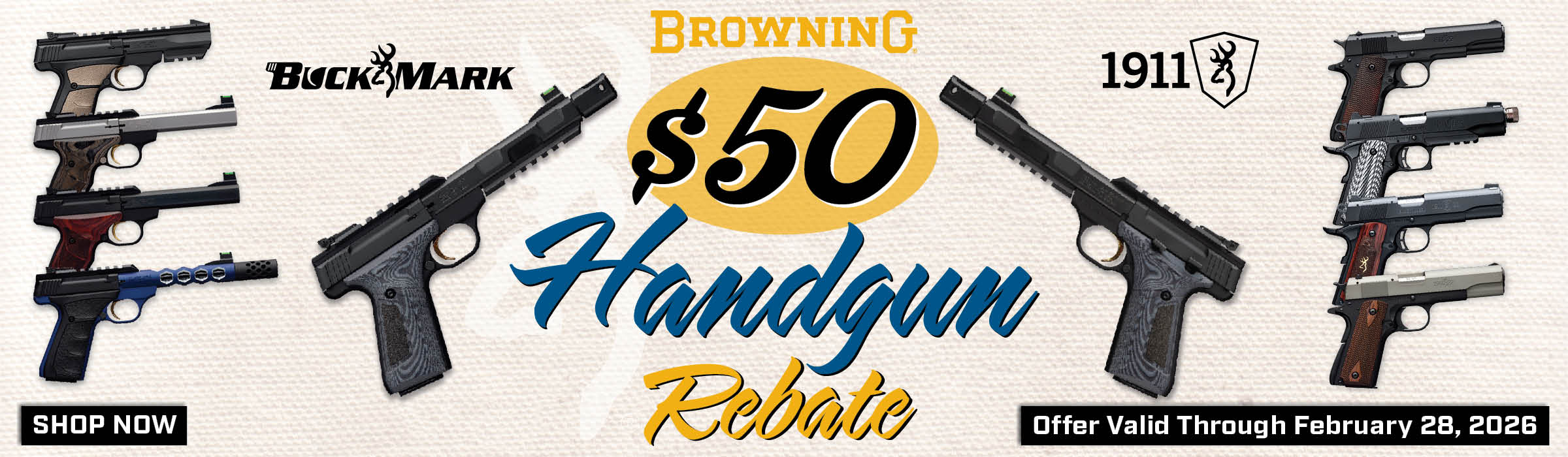 Browning Handgun Rebate